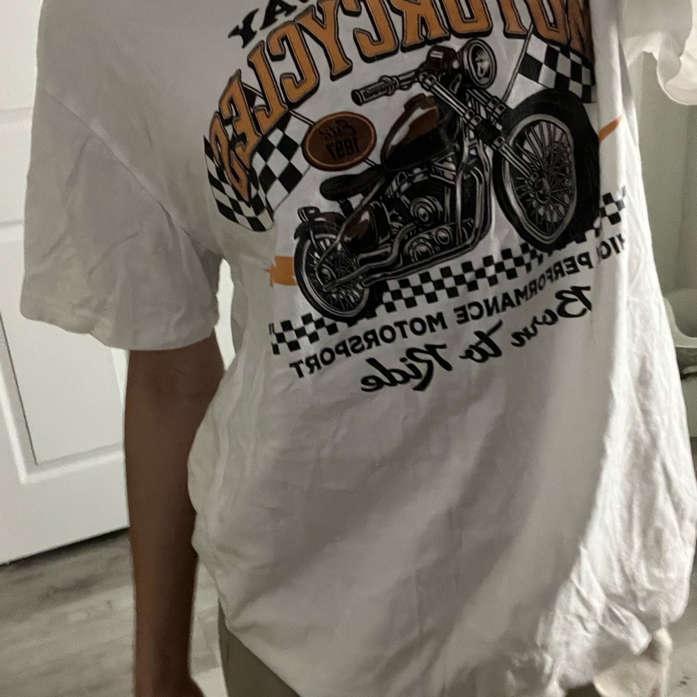 White Graphic T-Shirt